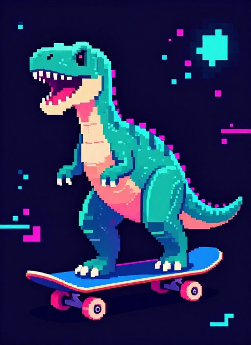 dinosaurer auf skateboard